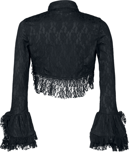 Boléro  de Burleska - Dita - S-M à XXL-3XL - pour Femme - noir - Burleska - View 2