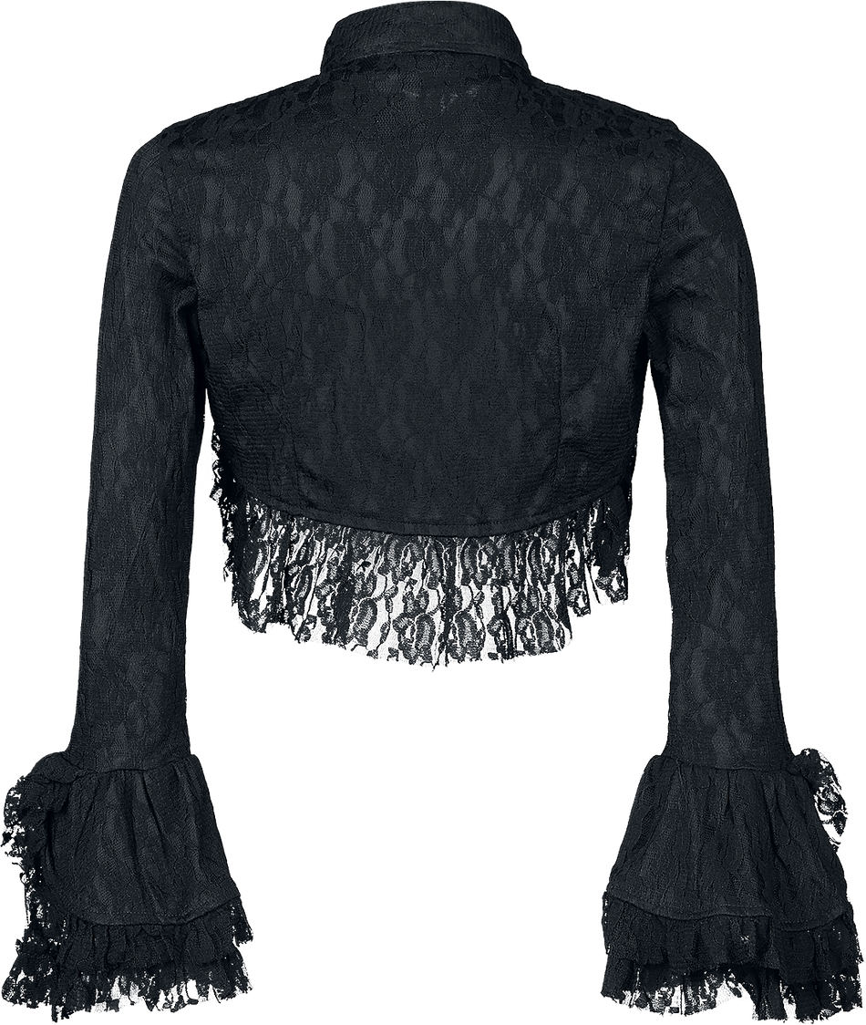 Boléro  de Burleska - Dita - S-M à XXL-3XL - pour Femme - noir - Burleska - View 2