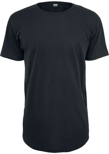 T-Shirt Manches courtes  de Urban Classics - T-shirt Long - S à 5XL - pour Homme - noir - Urban Classics