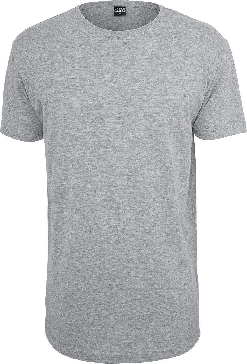T-Shirt Manches courtes  de Urban Classics - T-shirt Long - S à L - pour Homme - gris - Urban Classics