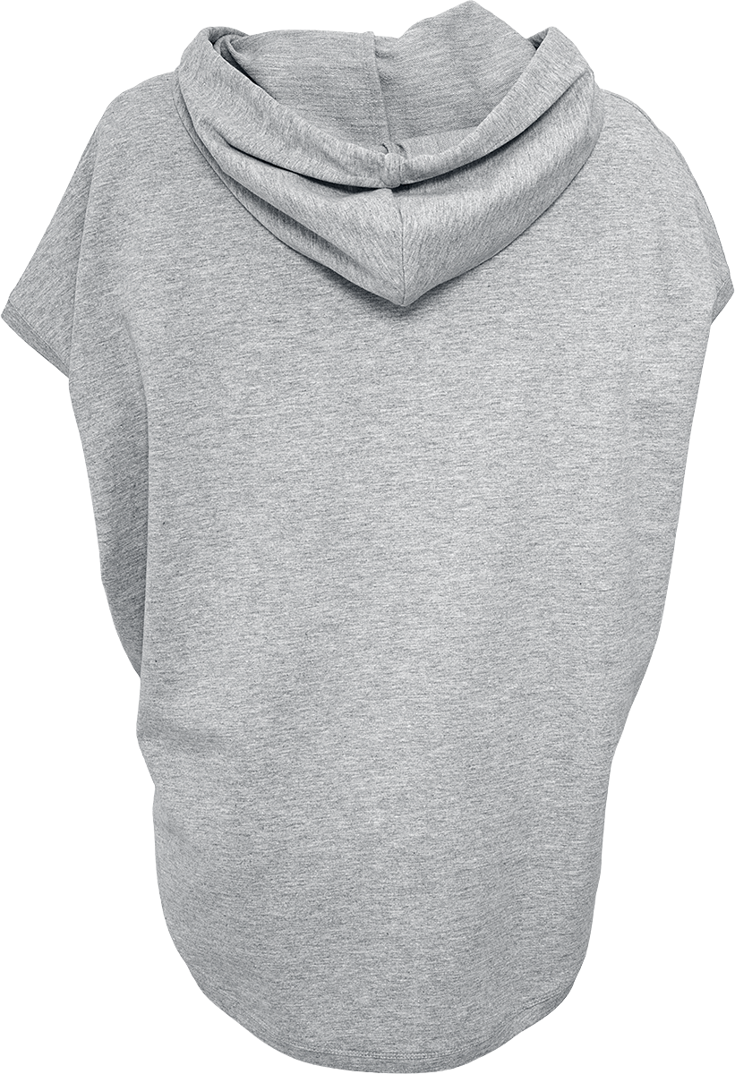 T-Shirt Manches courtes  de Urban Classics - Ladies Sleeveless Terry Hoody - XS à XL - pour Femme - gris - Urban Classics - View 2