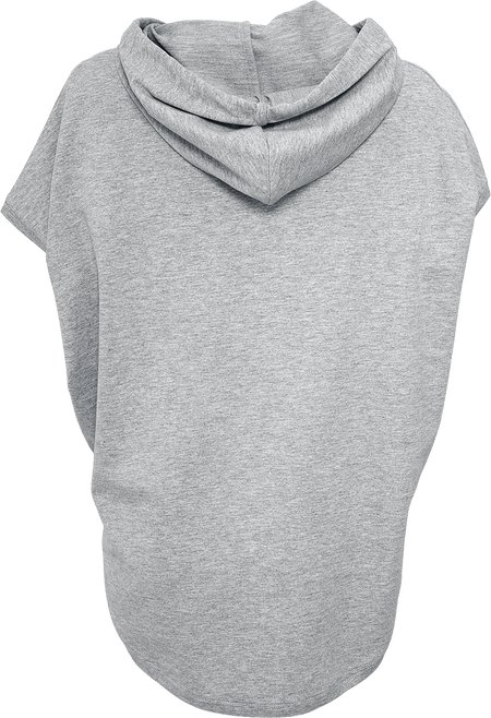 T-Shirt Manches courtes  de Urban Classics - Ladies Sleeveless Terry Hoody - XS à XL - pour Femme - gris - Urban Classics - View 2