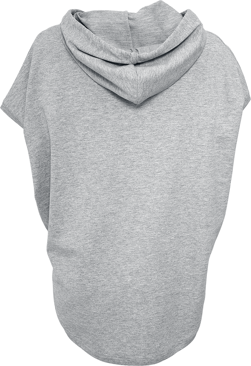 T-Shirt Manches courtes  de Urban Classics - Ladies Sleeveless Terry Hoody - XS à XL - pour Femme - gris - Urban Classics - View 2