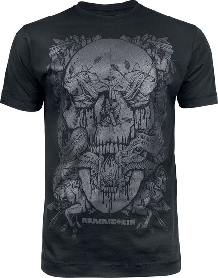 T-Shirt Manches courtes  de Rammstein - Amour - S à 3XL - pour Homme - noir - Rammstein