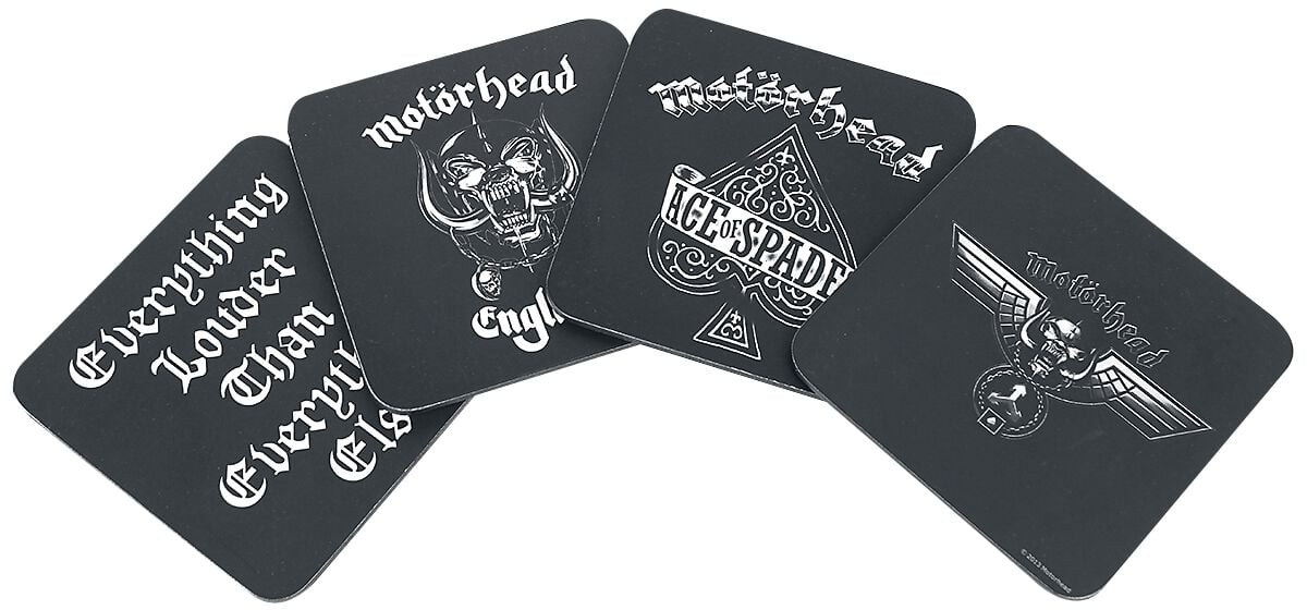 Sous-verres  de Motörhead - Untersetzer - Logo - pour Unisexe - Standard - Motörhead