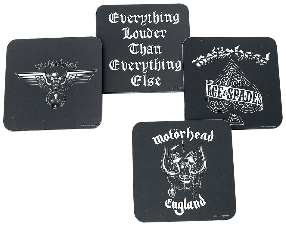 Sous-verres  de Motörhead - Untersetzer - Logo - pour Unisexe - Standard - Motörhead - View 2