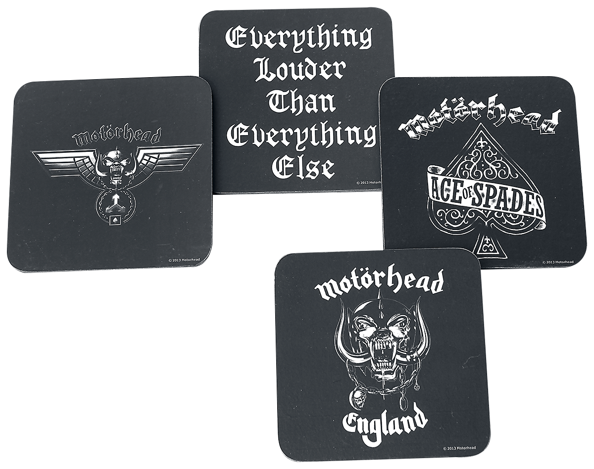 Sous-verres  de Motörhead - Untersetzer - Logo - pour Unisexe - Standard - Motörhead - View 2