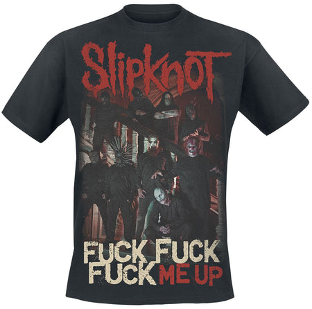 T-Shirt Manches courtes  de Slipknot - Fuck Me Up - S à 5XL - pour Homme - noir - Slipknot