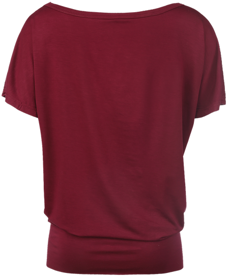 T-Shirt Manches courtes  de RED by EMP - Can You Read My Mind - XS à 5XL - pour Femme - bordeaux - RED by EMP - View 2