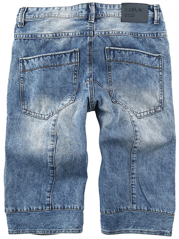 Short  de Forplay - Bermuda En Jean - 30 à 38 - pour Homme - bleu - Forplay - View 2