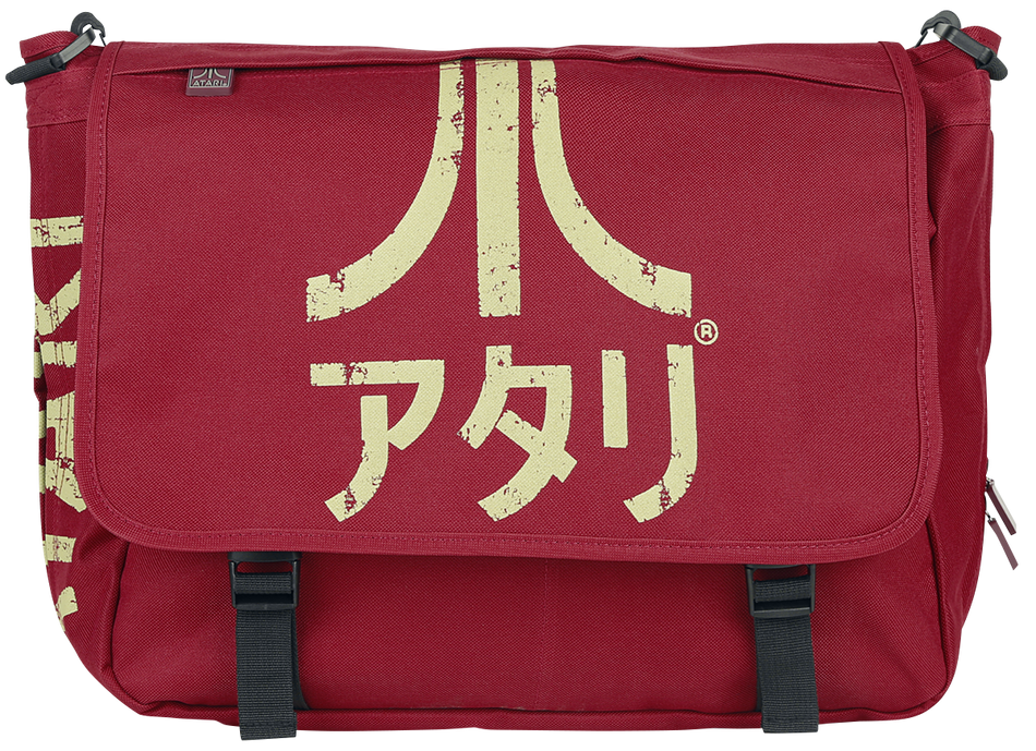 Sac à bandoulière Gaming de Atari - Rétro - pour Unisexe - rouge - Atari - View 2