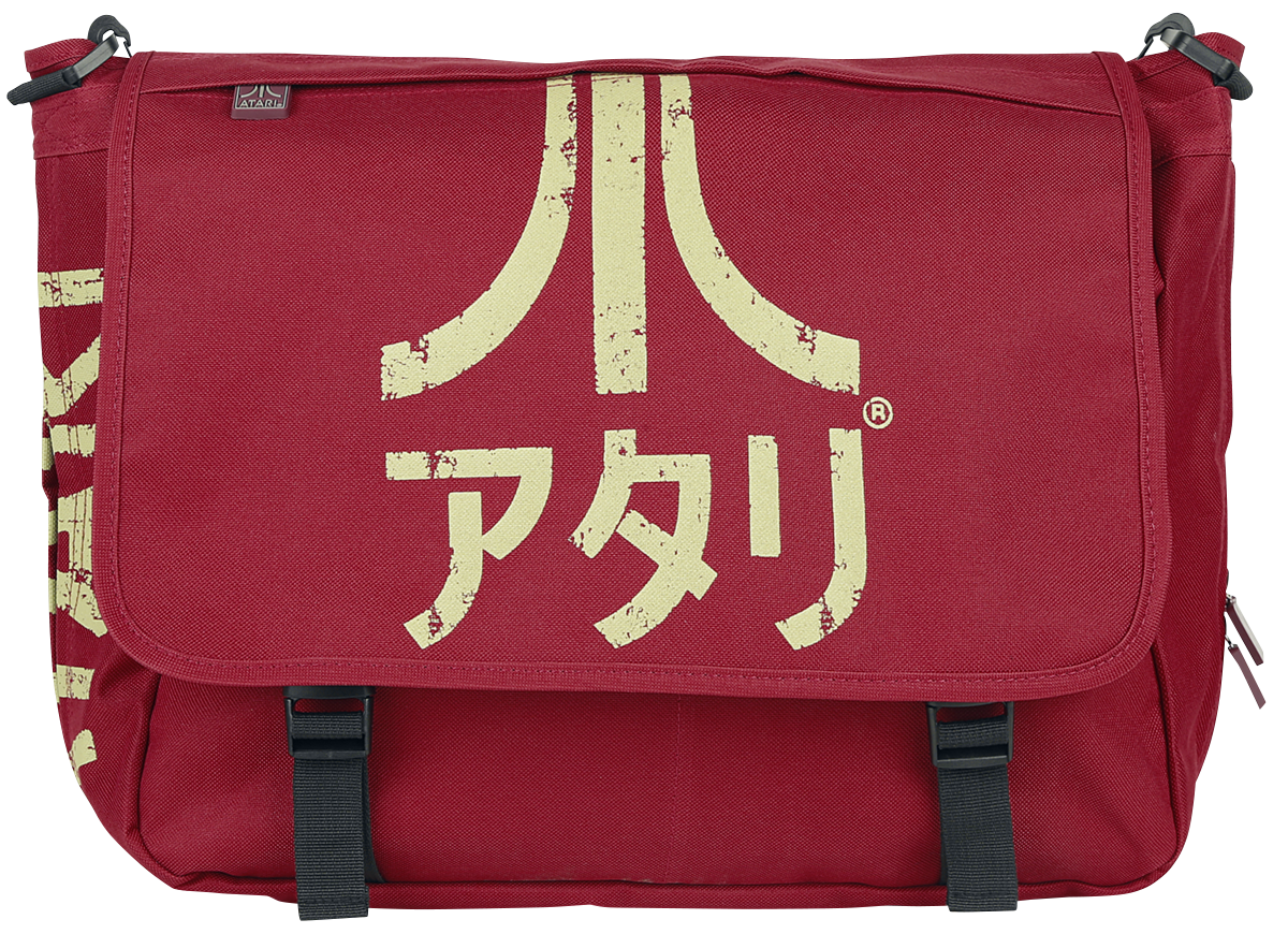 Sac à bandoulière Gaming de Atari - Rétro - pour Unisexe - rouge - Atari - View 2