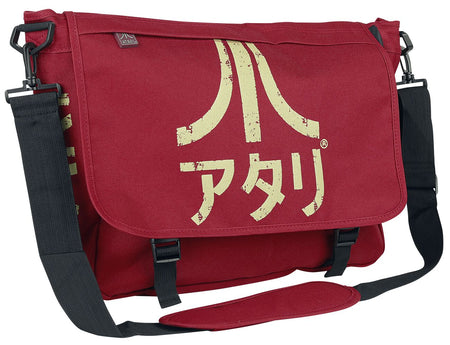 Sac à bandoulière Gaming de Atari - Rétro - pour Unisexe - rouge - Atari