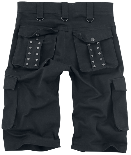 Short Gothic de Gothicana by EMP - Saviour - S à 3XL - pour Homme - noir - Gothicana by EMP - View 2