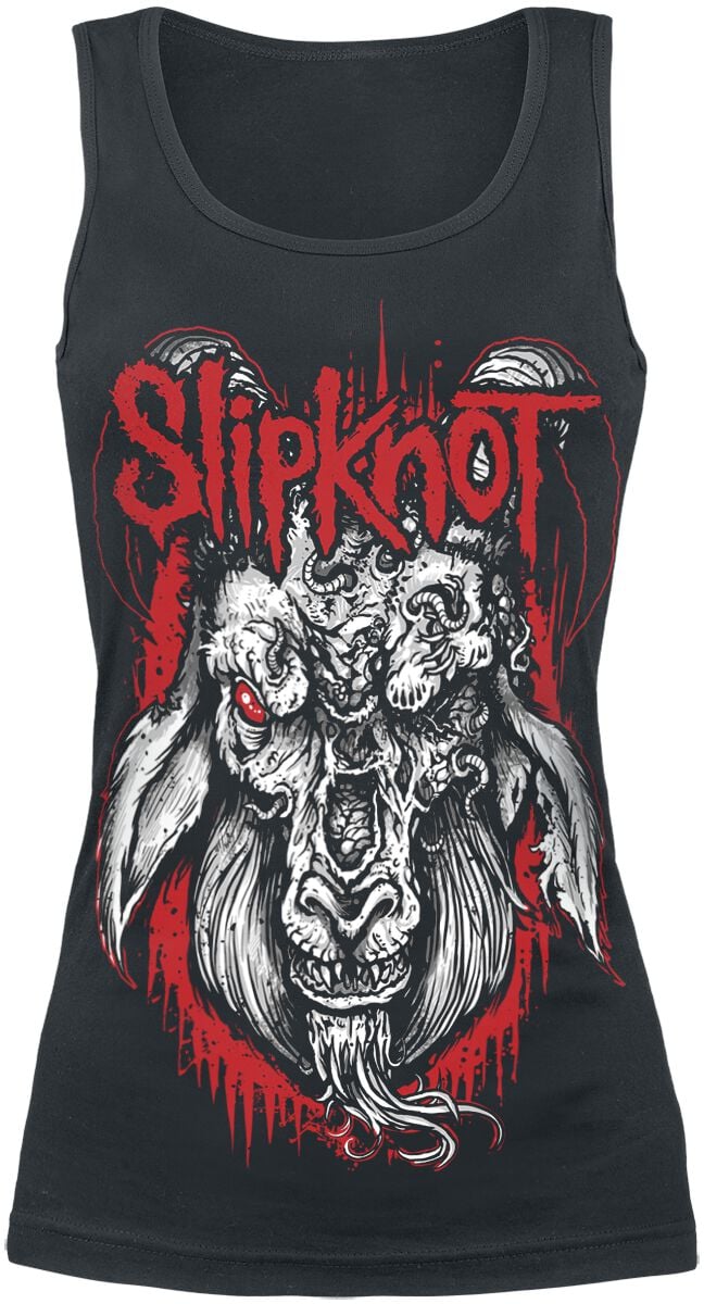 Top  de Slipknot - Rotting Goat - S à XXL - pour Femme - noir - Slipknot
