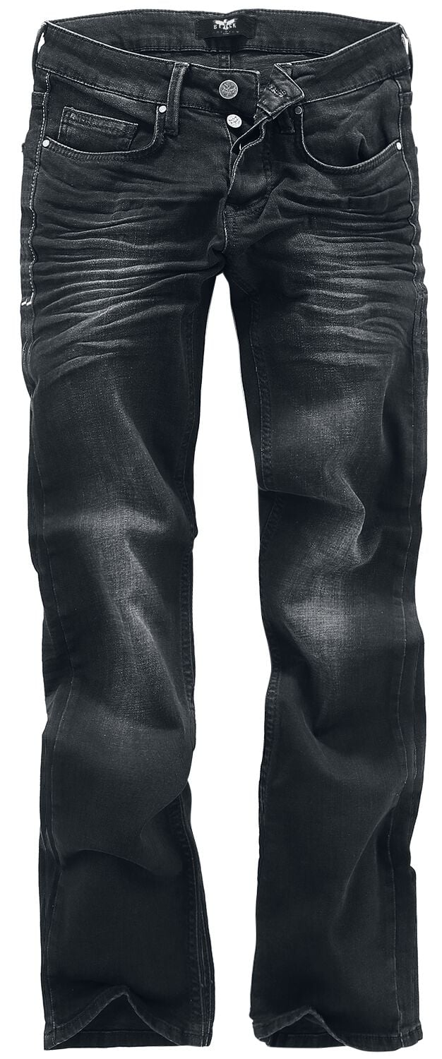 Jean  de Black Premium by EMP - Johnny - W29L30 à W44L32 - pour Homme - noir - Black Premium by EMP
