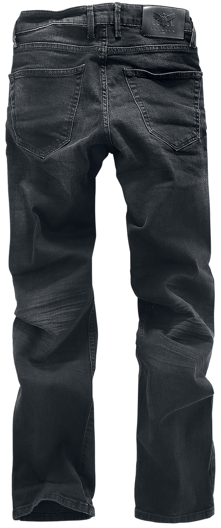 Jean  de Black Premium by EMP - Johnny - W29L30 à W44L32 - pour Homme - noir - Black Premium by EMP - View 2