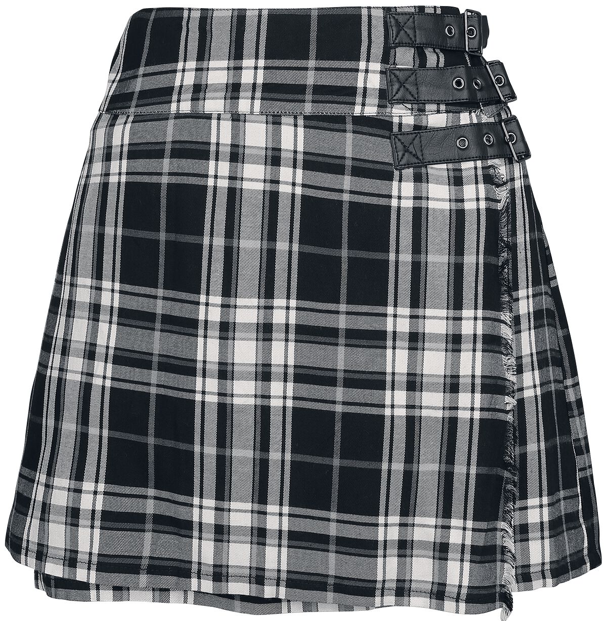 Jupe courte  de Black Premium by EMP - All Or Nothing - S à XXL - pour Femme - noir/gris - Black Premium by EMP