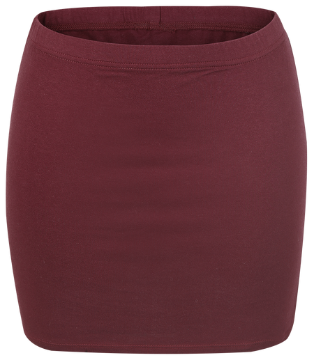 Jupe courte  de RED by EMP - The Double Life - XS à 5XL - pour Femme - noir/bordeaux - RED by EMP - View 2