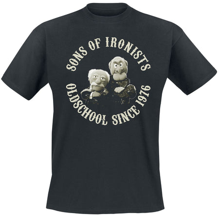 T-Shirt Manches courtes  de Le Muppet Show - Sons Of Ironists - M à 5XL - pour Homme - noir - Le Muppet Show