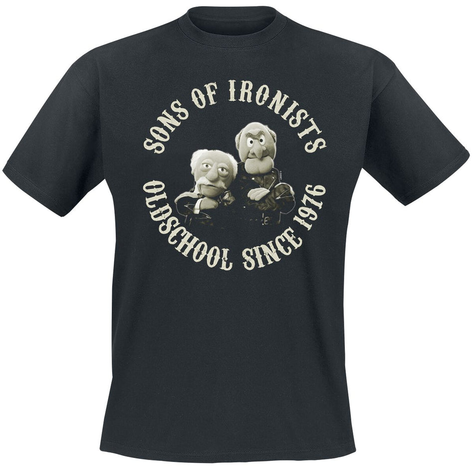 T-Shirt Manches courtes  de Le Muppet Show - Sons Of Ironists - M à 5XL - pour Homme - noir - Le Muppet Show