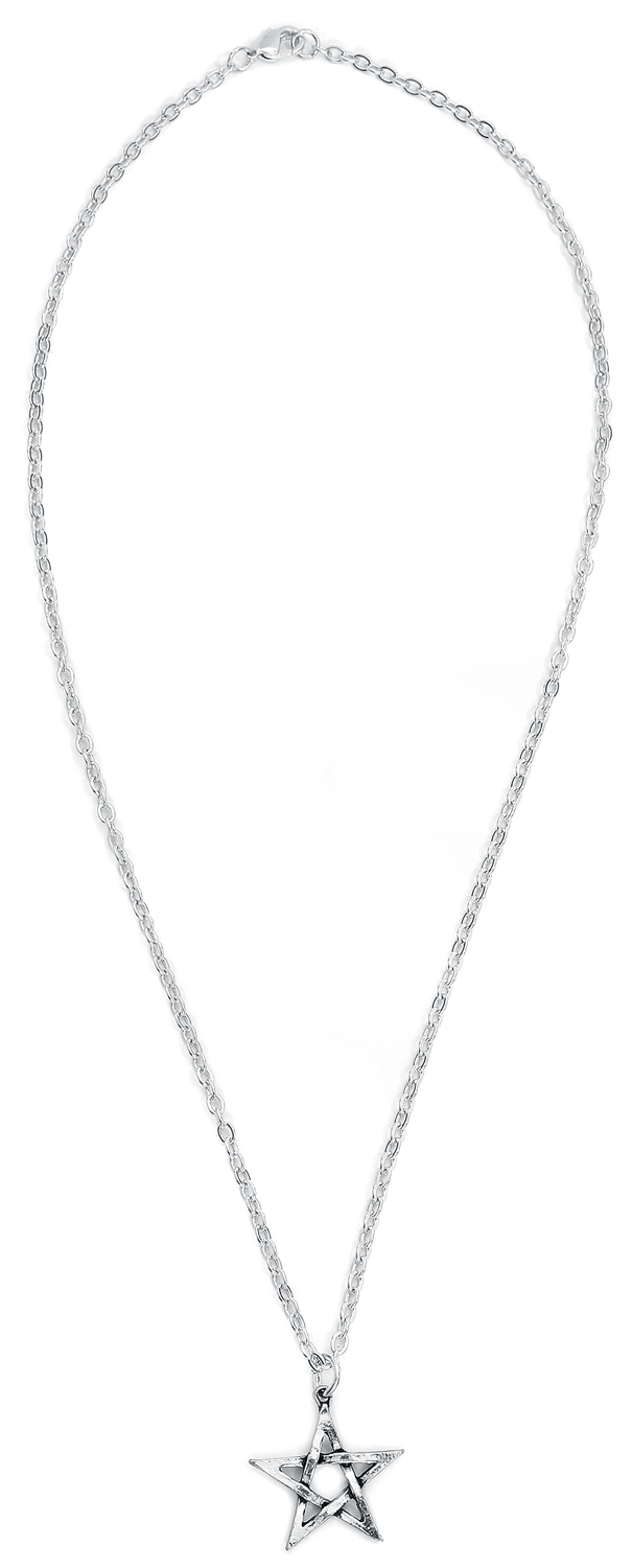 Collier Gothic de Alchemy Gothic - Pentacle - pour Unisexe - couleur argent - Alchemy Gothic - View 2