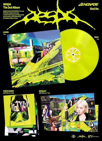 2nd Album 'Lemonade' Vinyle Jaune - Front Cover