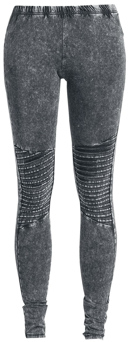 Legging  de Urban Classics - Jegging En Jersey Femme - XS à 5XL - pour Femme - gris foncé - Urban Classics