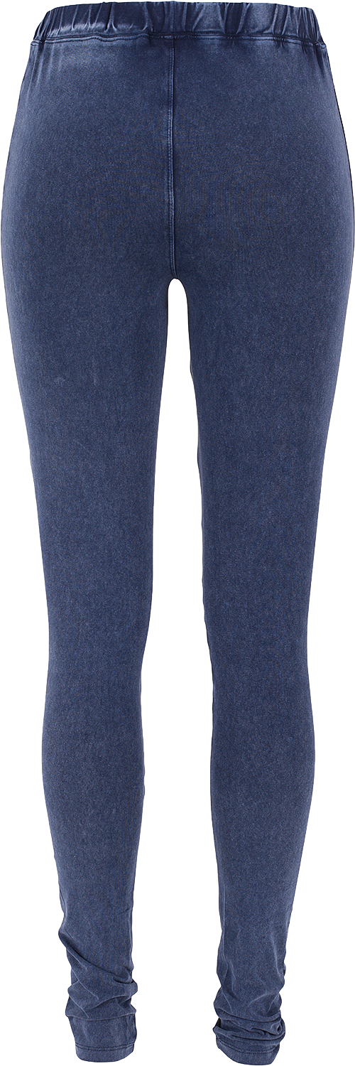 Legging  de Urban Classics - Jegging En Jersey Femme - XS à S - pour Femme - bleu - Urban Classics - View 2