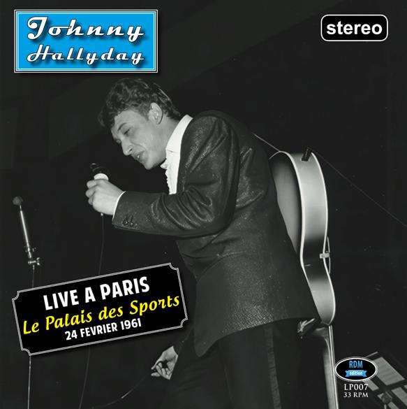 Live à Paris, Le Palais des Sports - 24 février 1961 - Front Cover