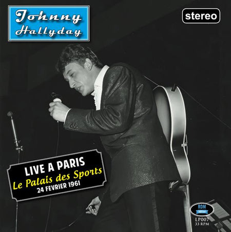 Live à Paris, Le Palais des Sports - 24 février 1961 - Front Cover