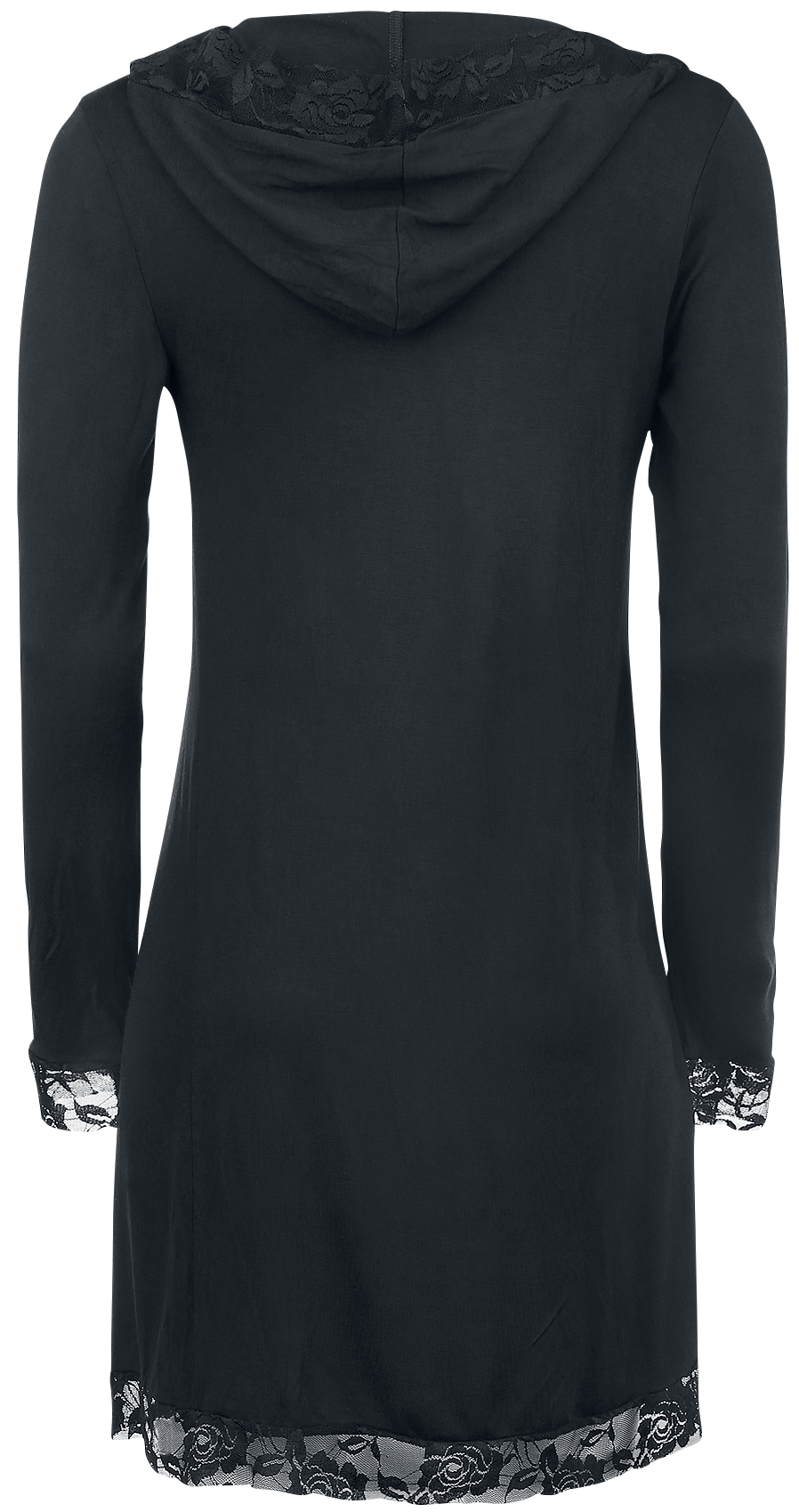 Gilets & Ponchos  de Gothicana by EMP - Gilet Dentelle - S à 5XL - pour Femme - noir - Gothicana by EMP - View 2