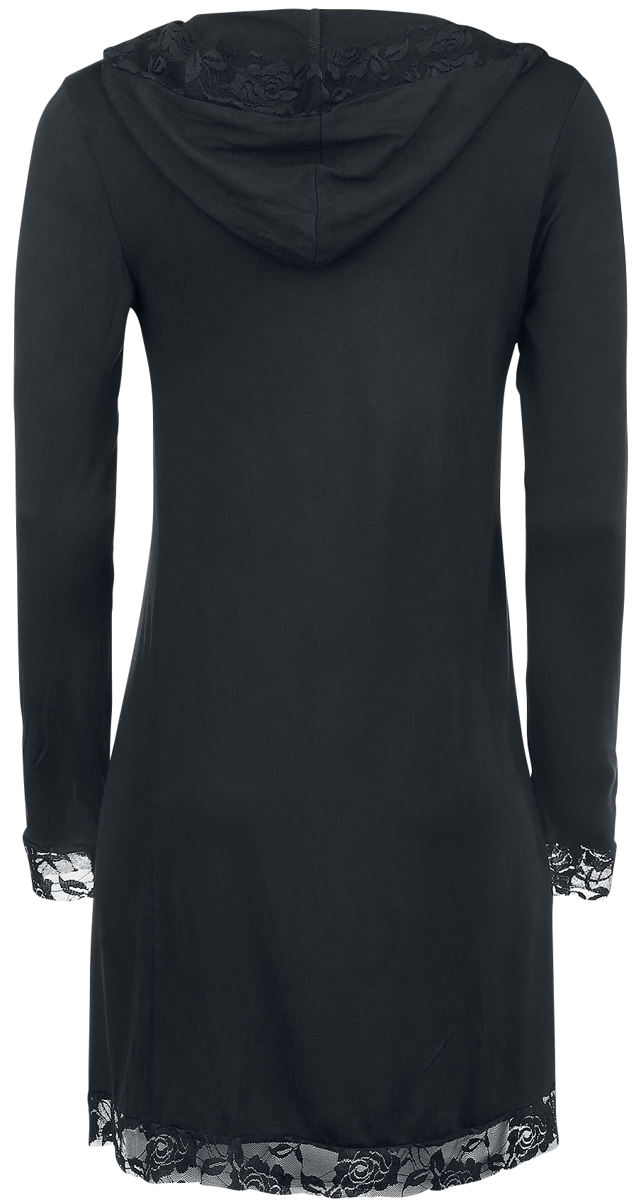 Gilets & Ponchos  de Gothicana by EMP - Gilet Dentelle - S à 5XL - pour Femme - noir - Gothicana by EMP - View 2