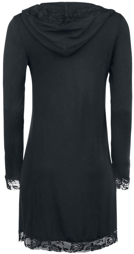 Gilets & Ponchos  de Gothicana by EMP - Gilet Dentelle - S à 5XL - pour Femme - noir - Gothicana by EMP - View 2