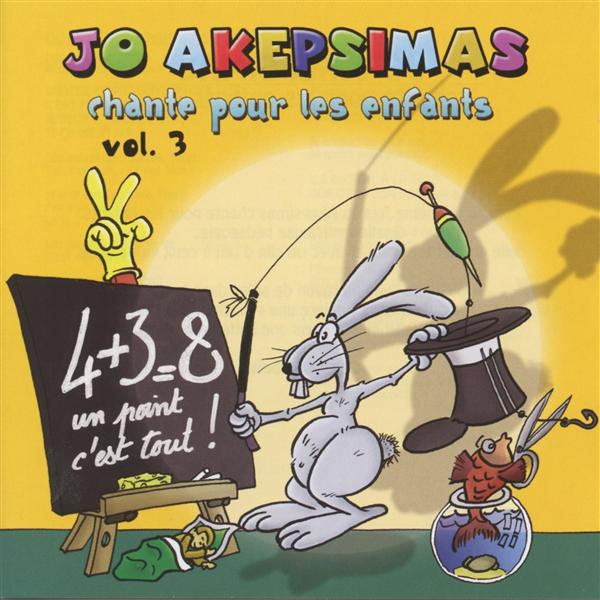 Jo Akepsimas chante pour les enfants Vol. 3 - Front Cover