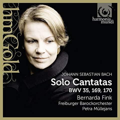 Cantates pour alto - Front Cover