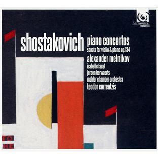 Concertos pour piano - sonate pour violon & piano op.134 - Front Cover