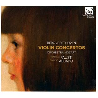 Berg : concerto à la mémoire d'un ange - Beethoven : concerto op.61 - Front Cover