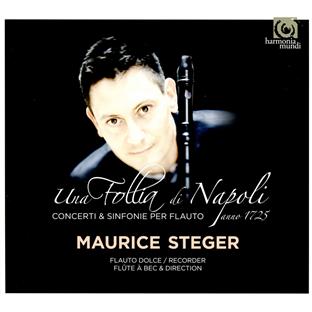 Una follia di Napoli : concerti e sinfonie per flauto - Front Cover