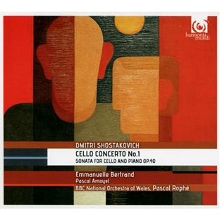 Concerto pour violoncelle n°1 - sonate pour violoncelle & piano op.40 - Front Cover