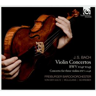 Concertos pour violon bwv 1041-43 - concertos pour 3 violon bwv 1064R - Front Cover