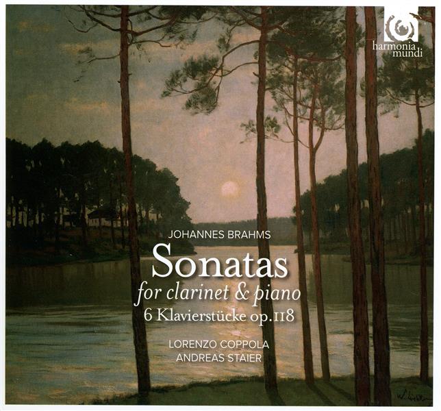 Sonatas for clarinet and piano - Front Cover