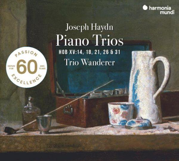 Piano trios HOB XV:14, 18, 21, 26 & 31 - Front Cover