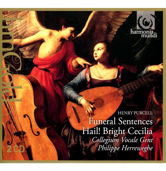 Funeral sentences - Hail bright Caecilia - Front Cover
