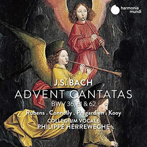J.S. Bach advent cantatas - Front Cover