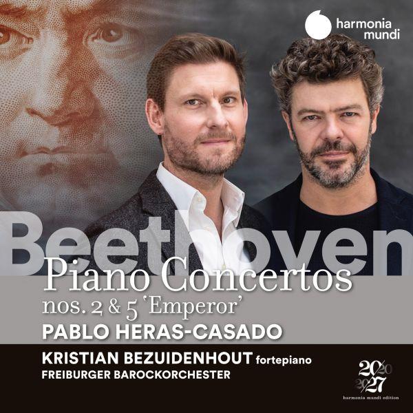 Piano concertos nos. 2 and 5 "emperor" - Front Cover
