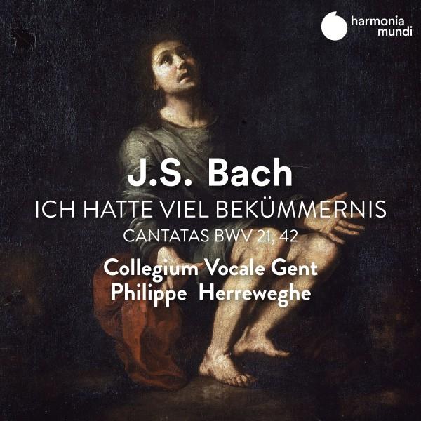 J.S. Bach cantatas BWV 21 & 42 - Front Cover