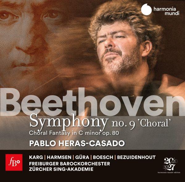Beethoven symphony no. 9 & choral fantasy - Front Cover