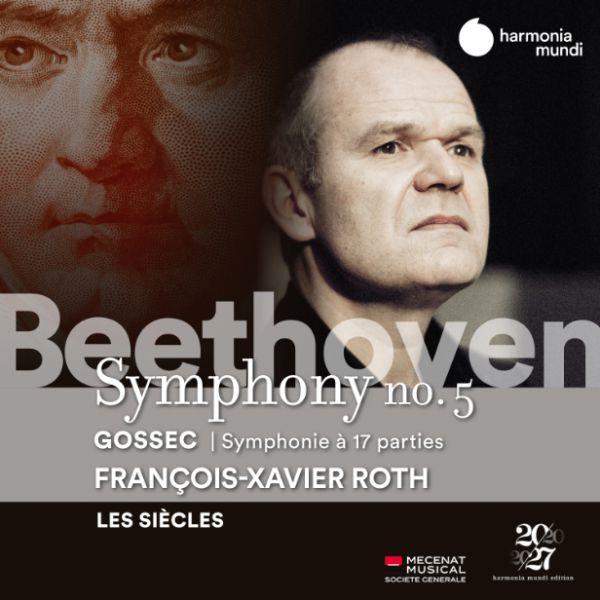 Symphonie n°5 - Gossec : symphonie à 17 parties - Front Cover