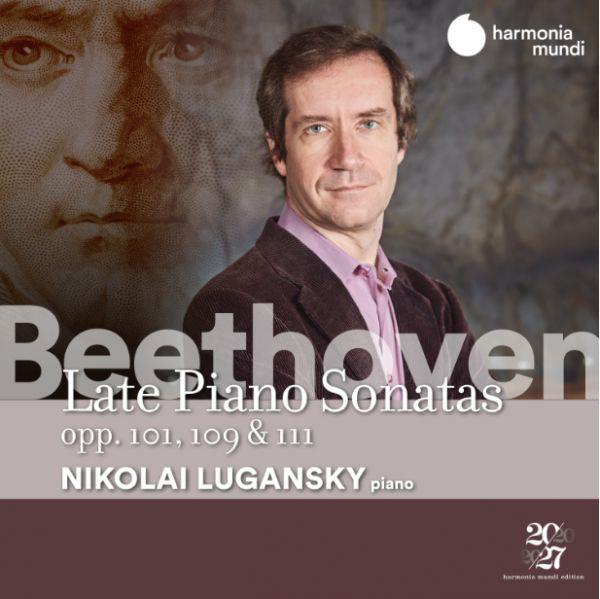 Late piano sonatas opp. 101, 109 & 111 - Front Cover
